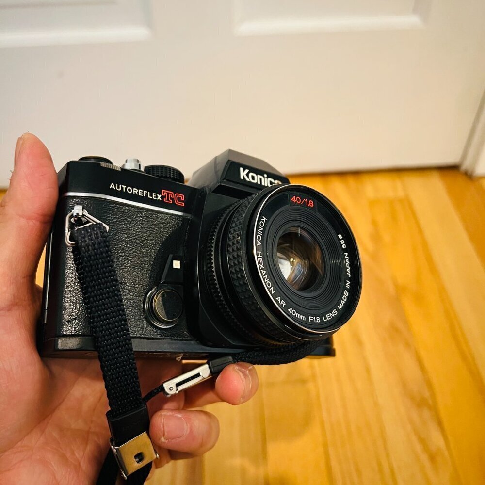 KONICA 35mm SLR Auto Flex TC Vintage Camera - Picture 11 of 16